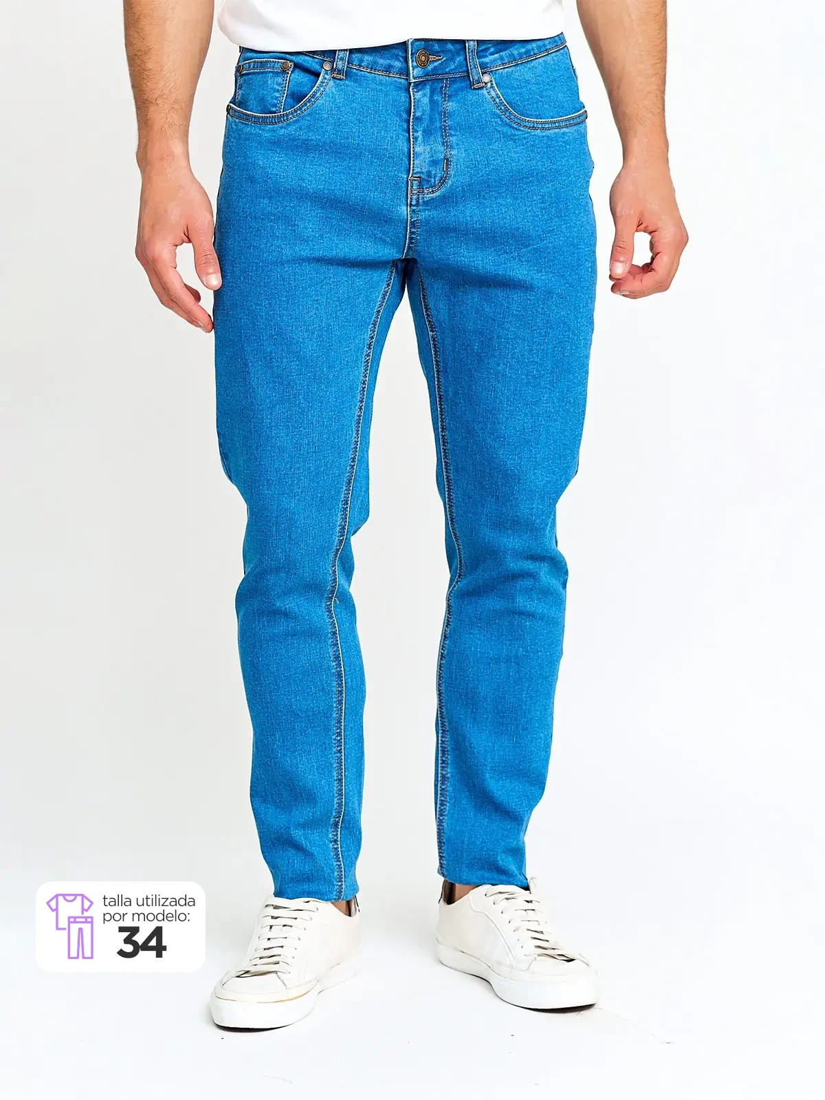 JEANS ALGODÓN HOMBRE INDEX CALI - 1