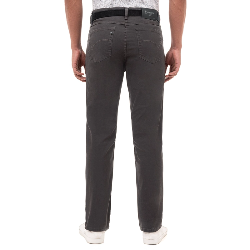 PANTALÓN ALGODÓN RECTO HOMBRE PIONIER RELAXED CONFORT - 3