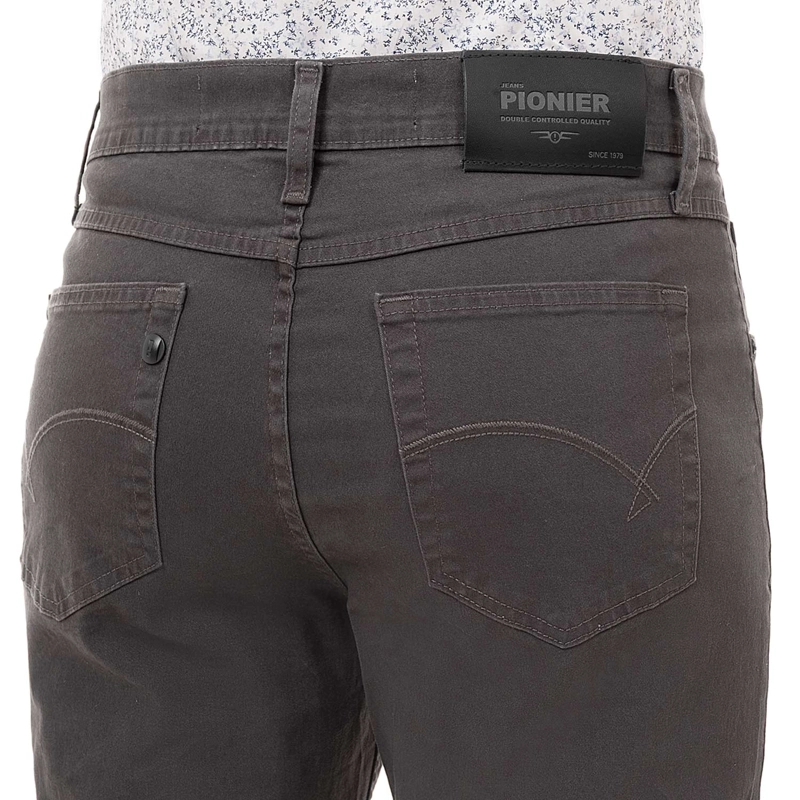 PANTALÓN ALGODÓN RECTO HOMBRE PIONIER RELAXED CONFORT - 4