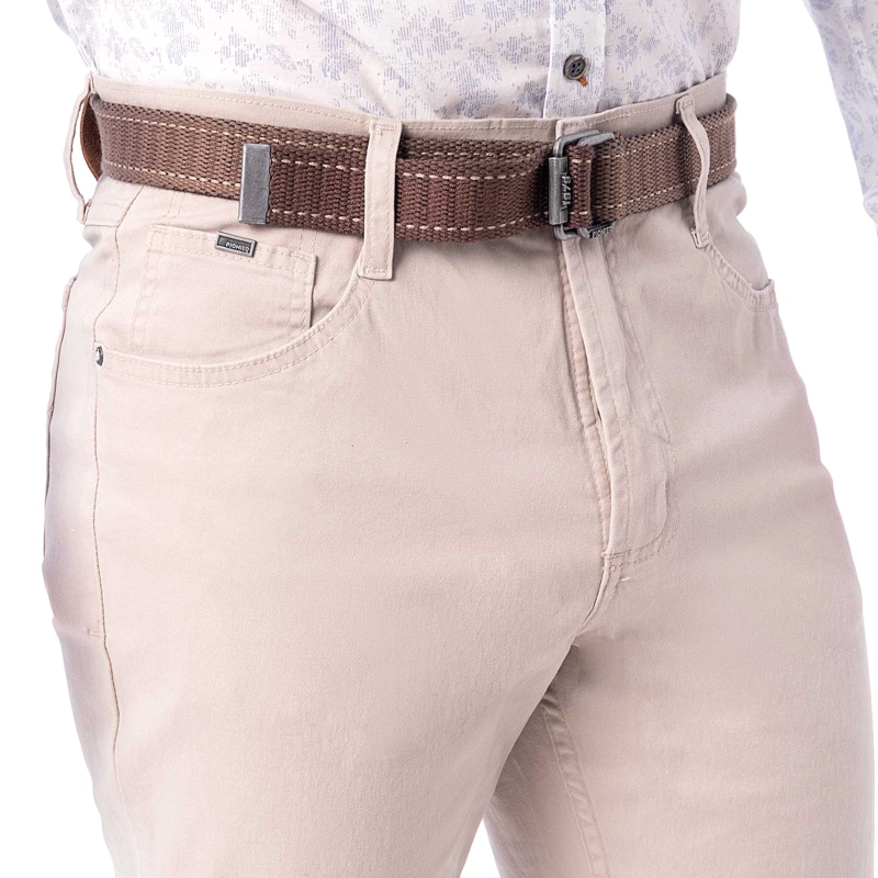 PANTALÓN ALGODÓN RECTO HOMBRE PIONIER RELAXED CONFORT - 4