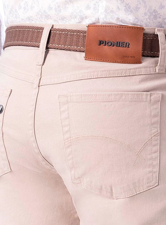PANTALÓN ALGODÓN RECTO HOMBRE PIONIER RELAXED CONFORT - 5