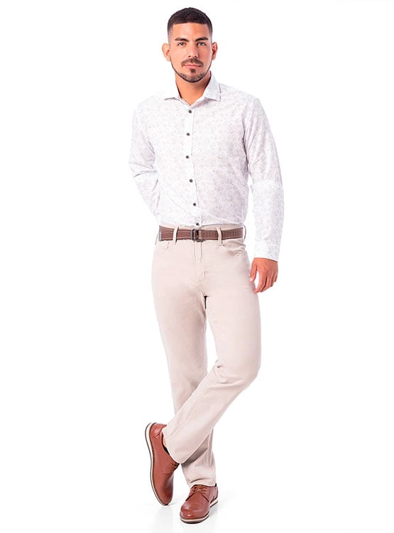 PANTALÓN ALGODÓN RECTO HOMBRE PIONIER RELAXED CONFORT - 6