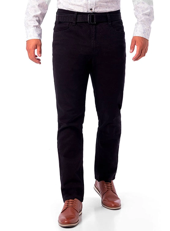 PANTALÓN ALGODÓN RECTO HOMBRE PIONIER RELAXED CONFORT - 1