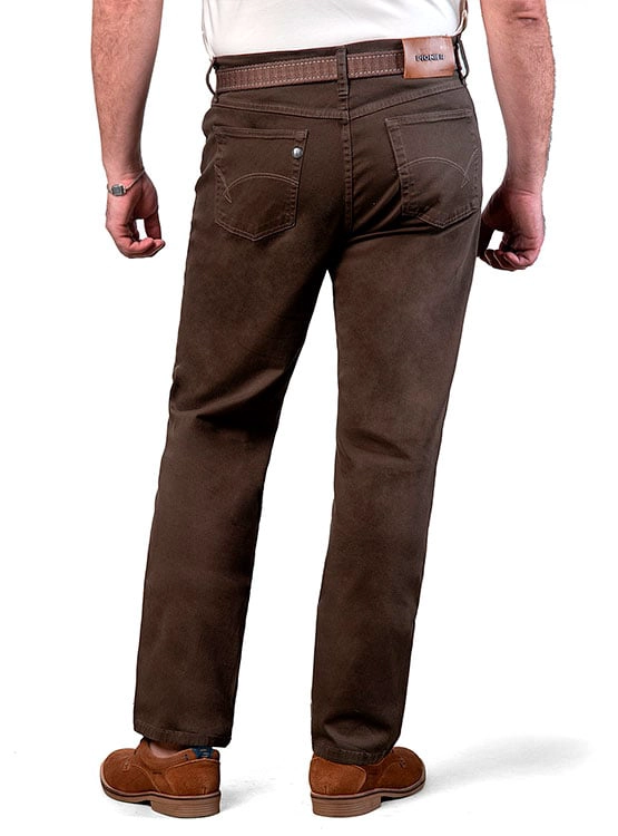 PANTALÓN ALGODÓN RECTO HOMBRE PIONIER RELAXED CONFORT - 2