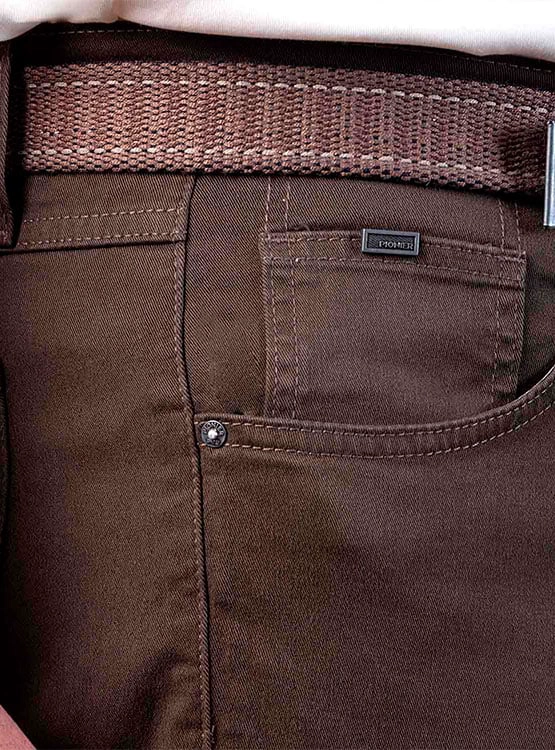 PANTALÓN ALGODÓN RECTO HOMBRE PIONIER RELAXED CONFORT - 4