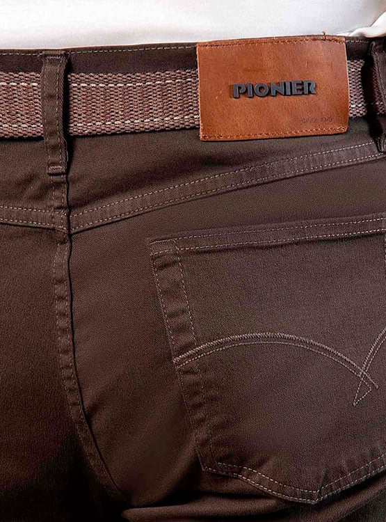 PANTALÓN ALGODÓN RECTO HOMBRE PIONIER RELAXED CONFORT - 5