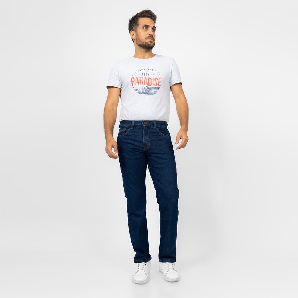 JEAN ALGODÓN REGULAR HOMBRE BRONCO LARGO BSC BARETTA - 2
