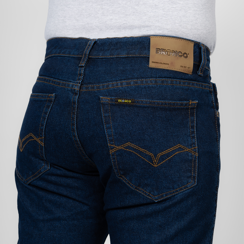 JEAN ALGODÓN REGULAR HOMBRE BRONCO LARGO BSC BARETTA - 6