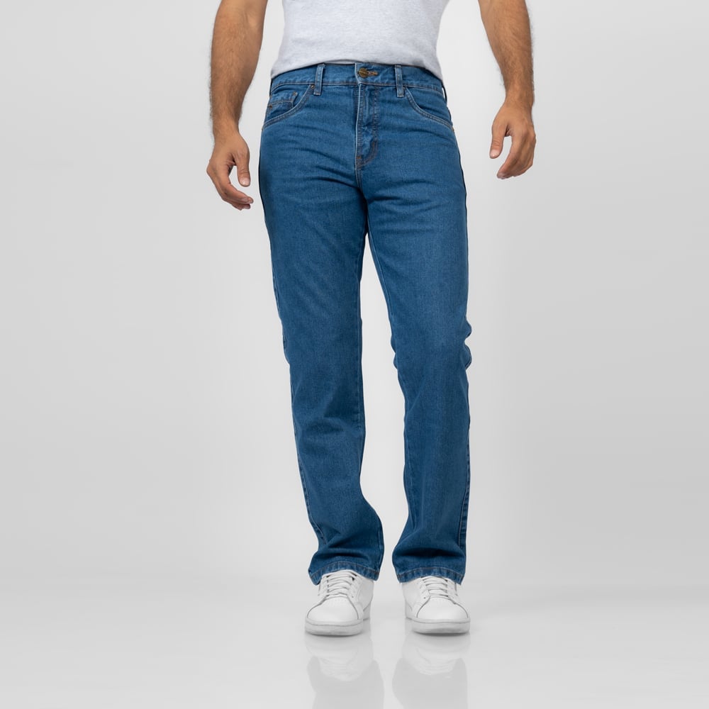 JEAN ALGODÓN REGULAR HOMBRE BRONCO LARGO BSC BARETTA - 1