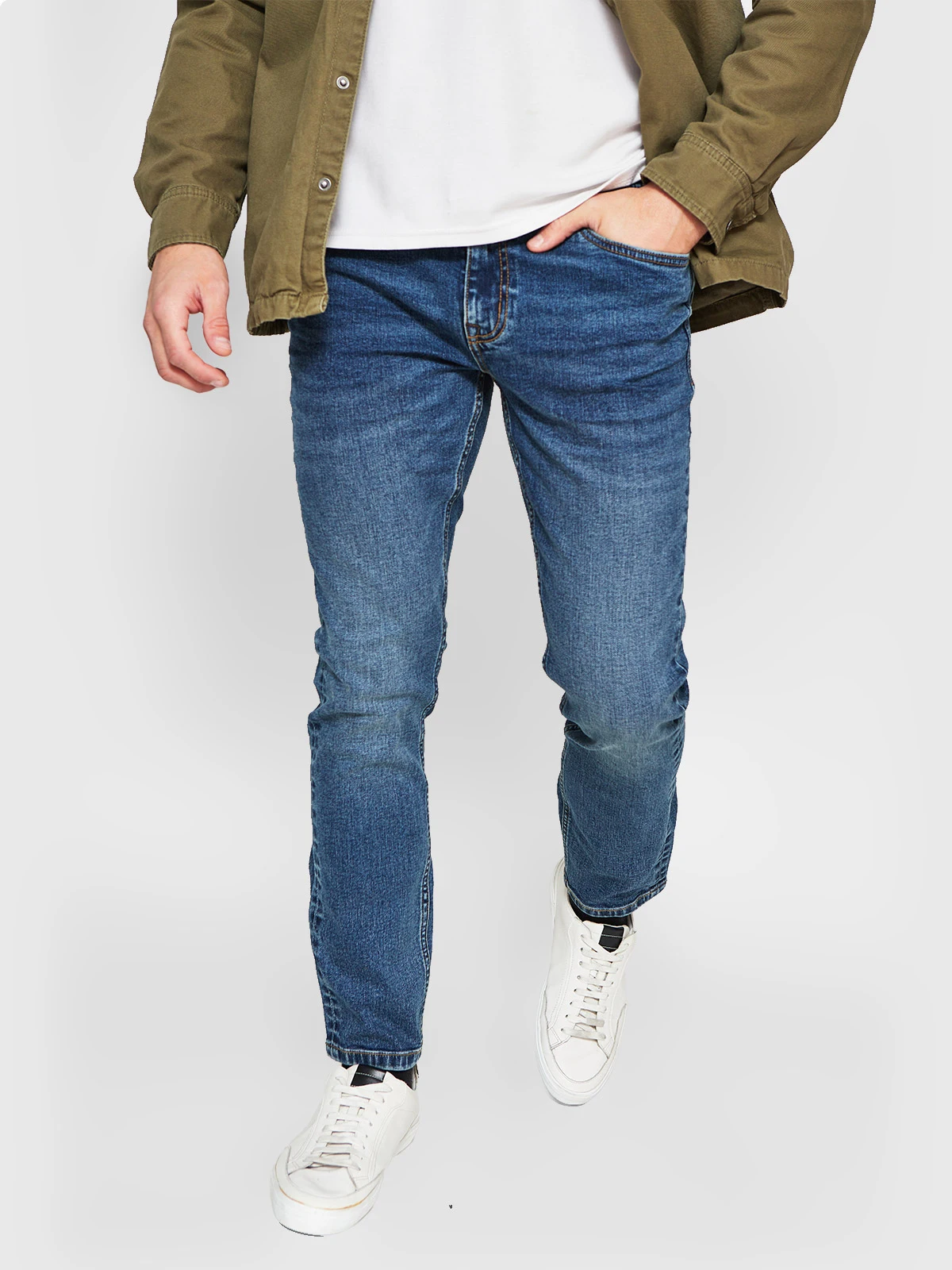 JEANS SKINNY HOMBRE BARBADOS JADE - 1