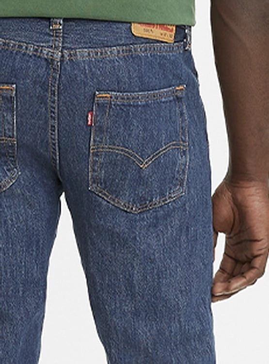 JEAN ALGODÓN RECTO HOMBRE LEVI'S AZUL OSCURO 501 LEVI'S ORIGINAL - 3