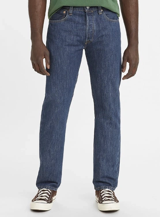 JEAN ALGODÓN RECTO HOMBRE LEVI'S AZUL OSCURO 501 LEVI'S ORIGINAL - 1