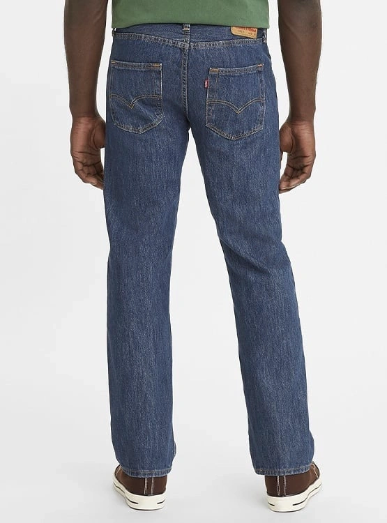 JEAN ALGODÓN RECTO HOMBRE LEVI'S AZUL OSCURO 501 LEVI'S ORIGINAL - 2