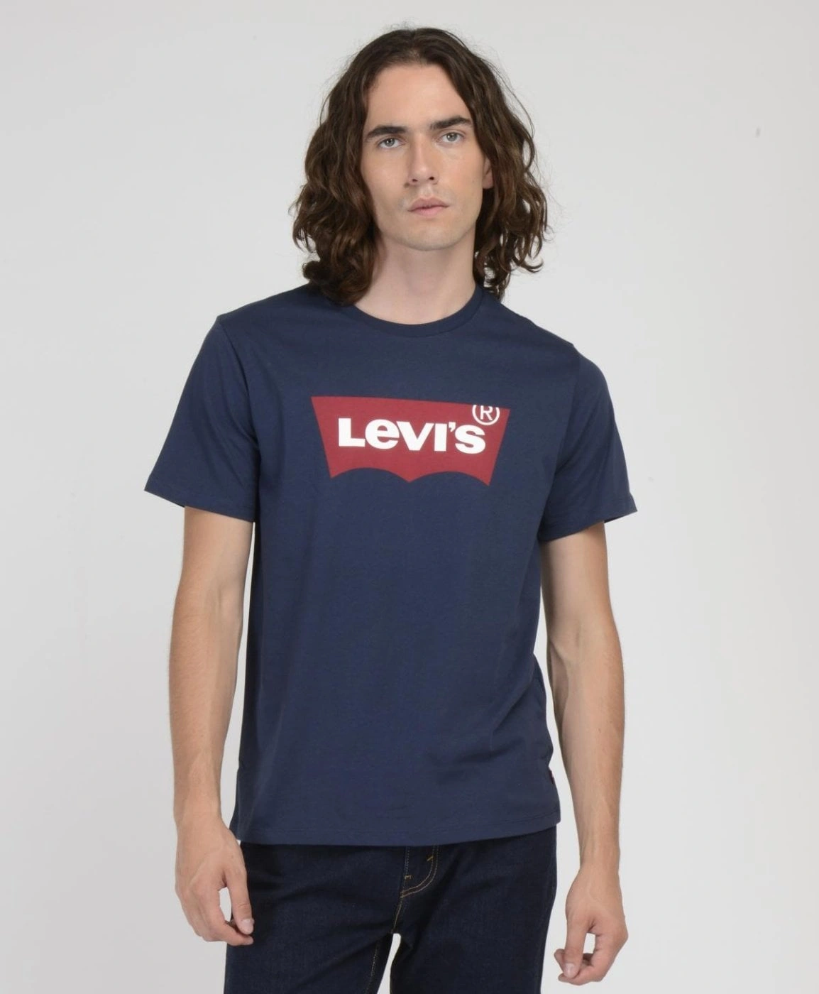 POLO MANGA CORTA ALGODÓN HOMBRE LEVI'S AZUL BATWING - 1