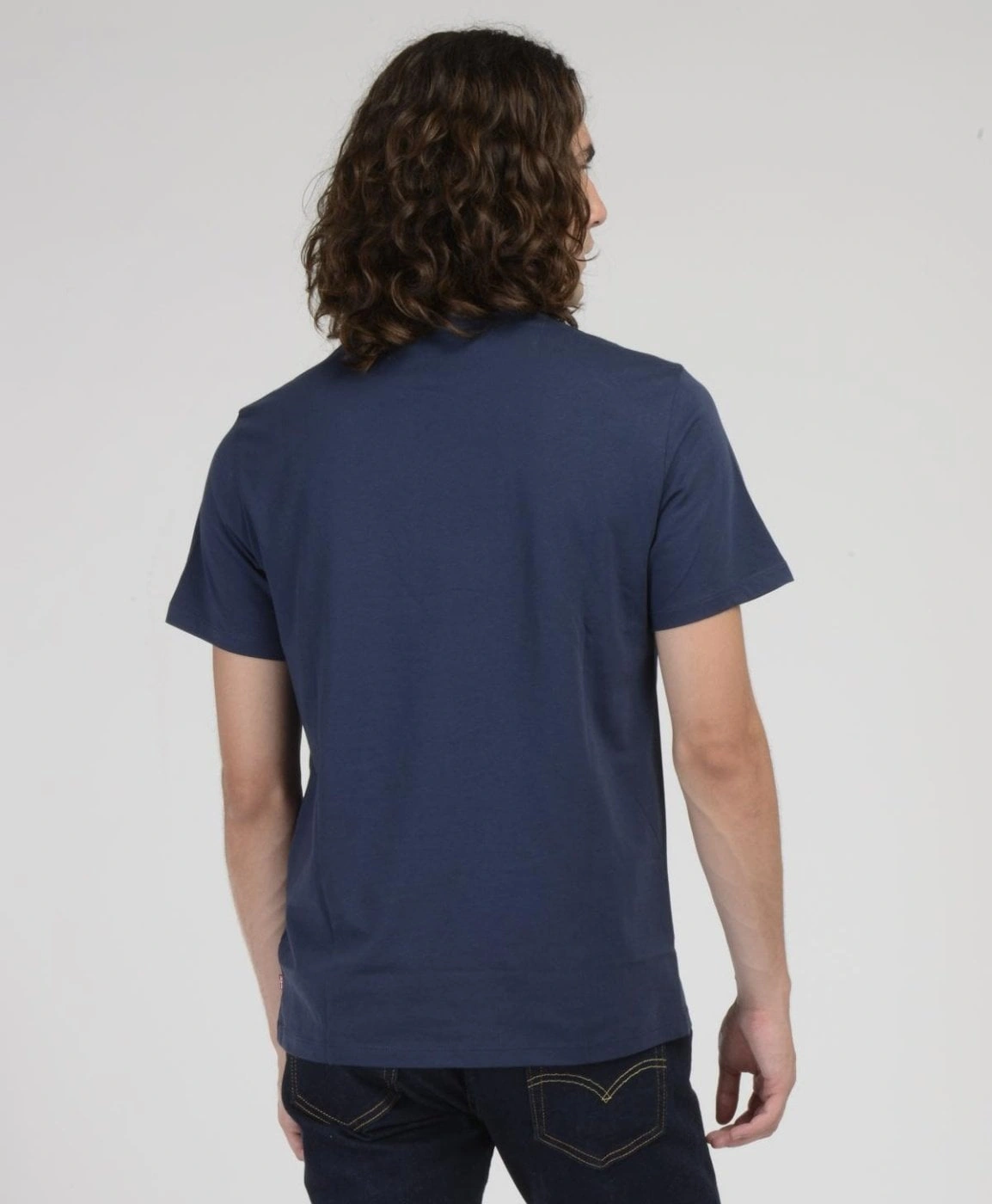 POLO MANGA CORTA ALGODÓN HOMBRE LEVI'S AZUL BATWING - 4
