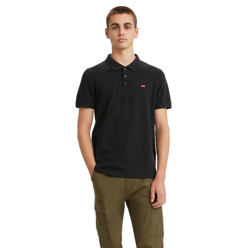 POLO MANGA CORTA ALGODÓN HOMBRE LEVI'S NEGRO HM POLO - 1