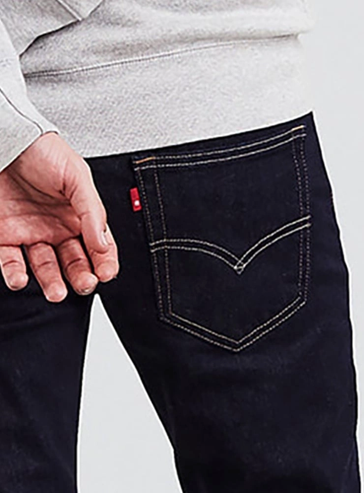 JEAN SLIM HOMBRE LEVI'S AZUL OSCURO LARGO 512 TAPER - 5