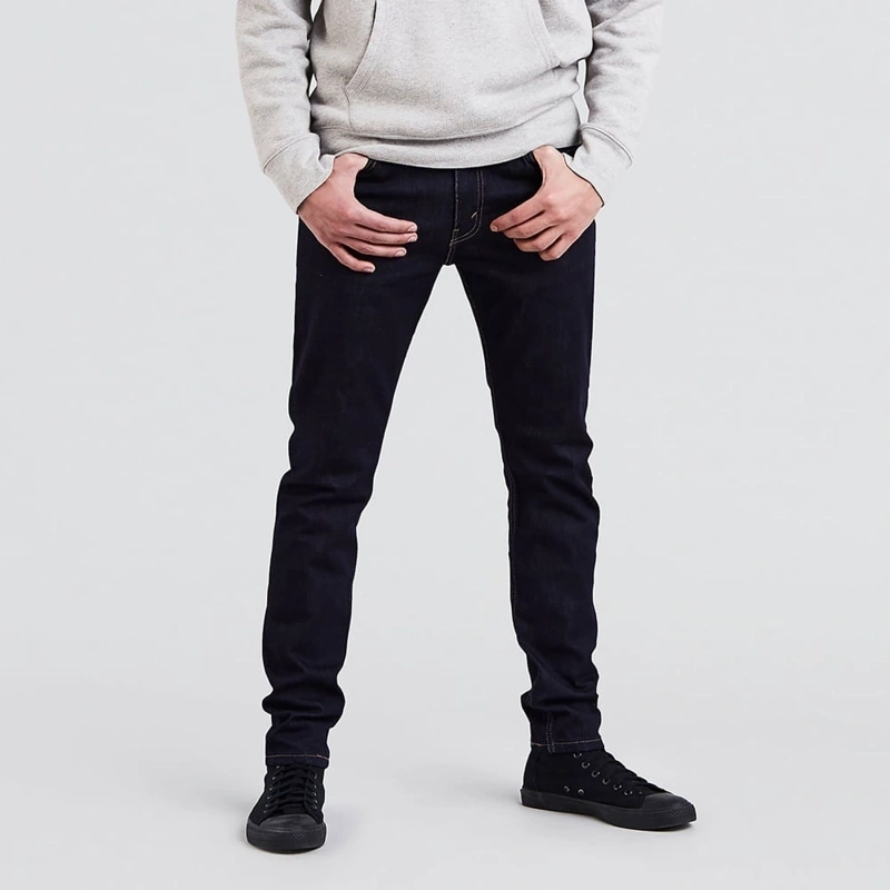 JEAN SLIM HOMBRE LEVI'S AZUL OSCURO LARGO 512 TAPER - 2