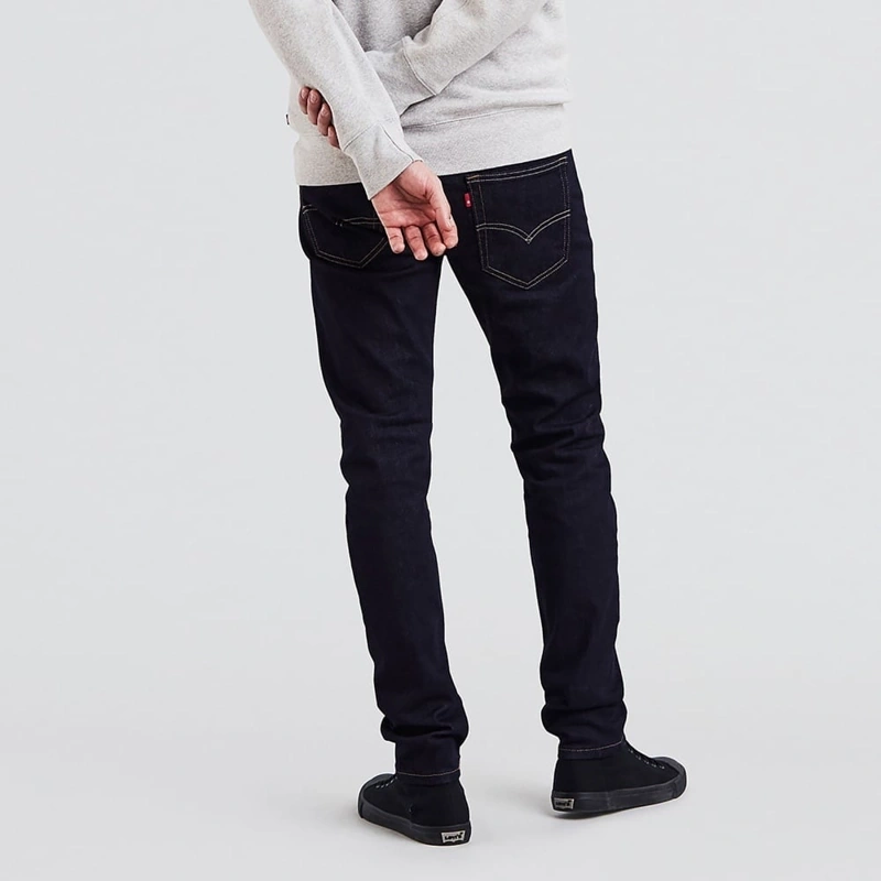 JEAN SLIM HOMBRE LEVI'S AZUL OSCURO LARGO 512 TAPER - 4