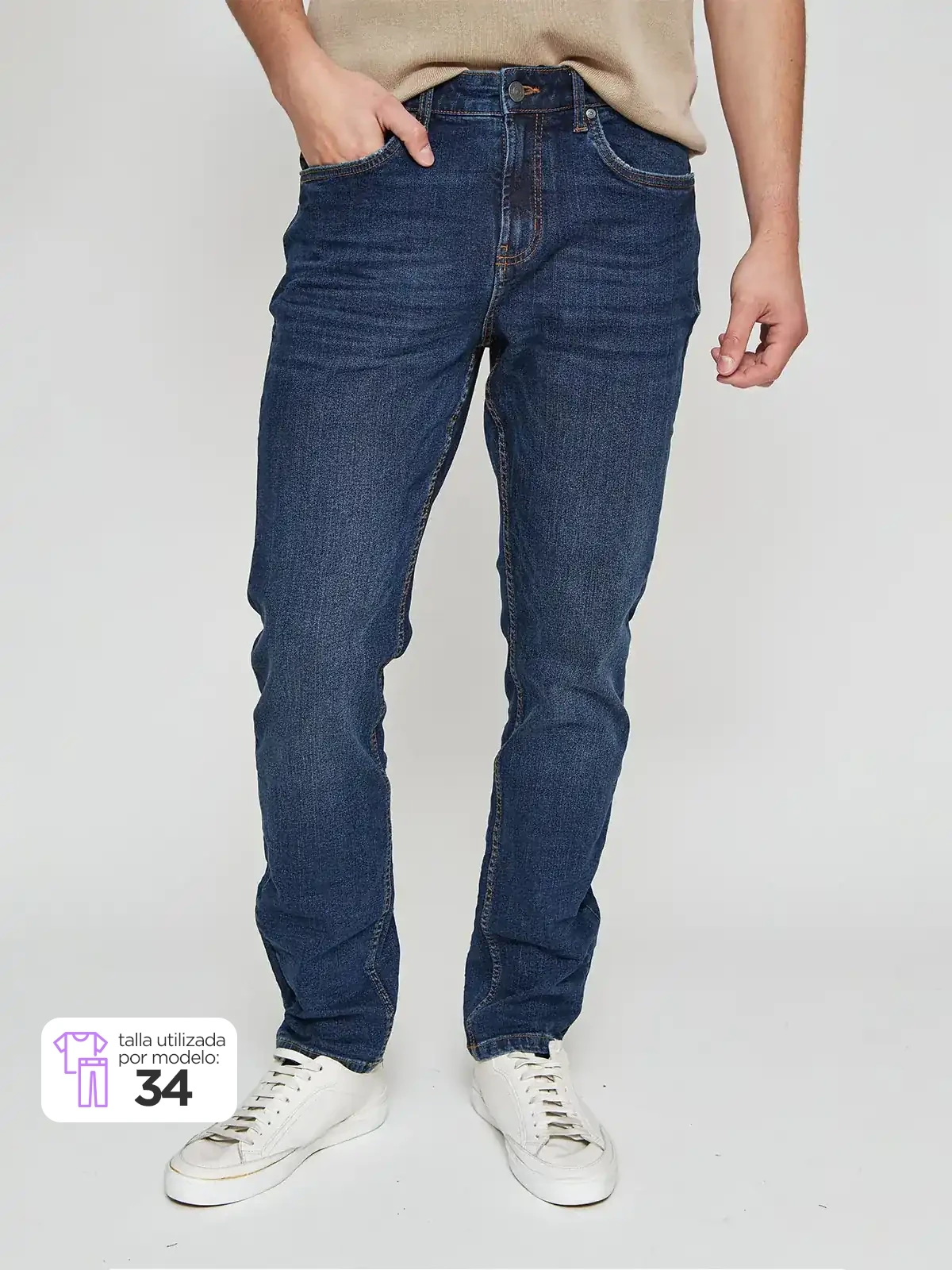 JEANS SLIM HOMBRE INDEX DEVIL - 1