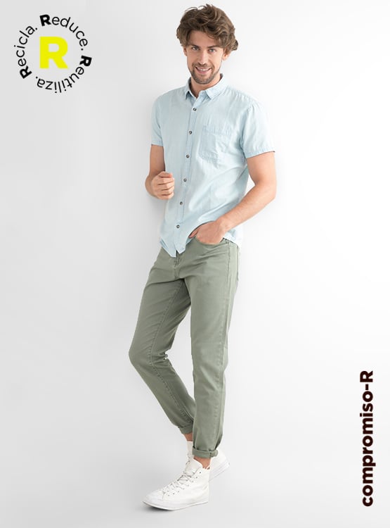 JEAN HOMBRE INDEX DEVIL COLOR - 1