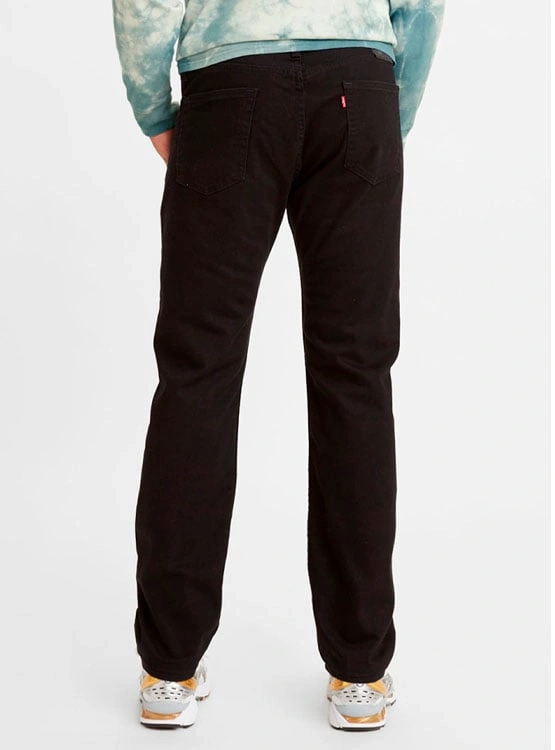 JEAN SLIM HOMBRE LEVI'S NEGRO 505 REGULAR - 2