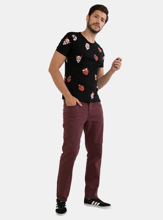 JEAN HOMBRE INDEX DEVIL COLOR - 1