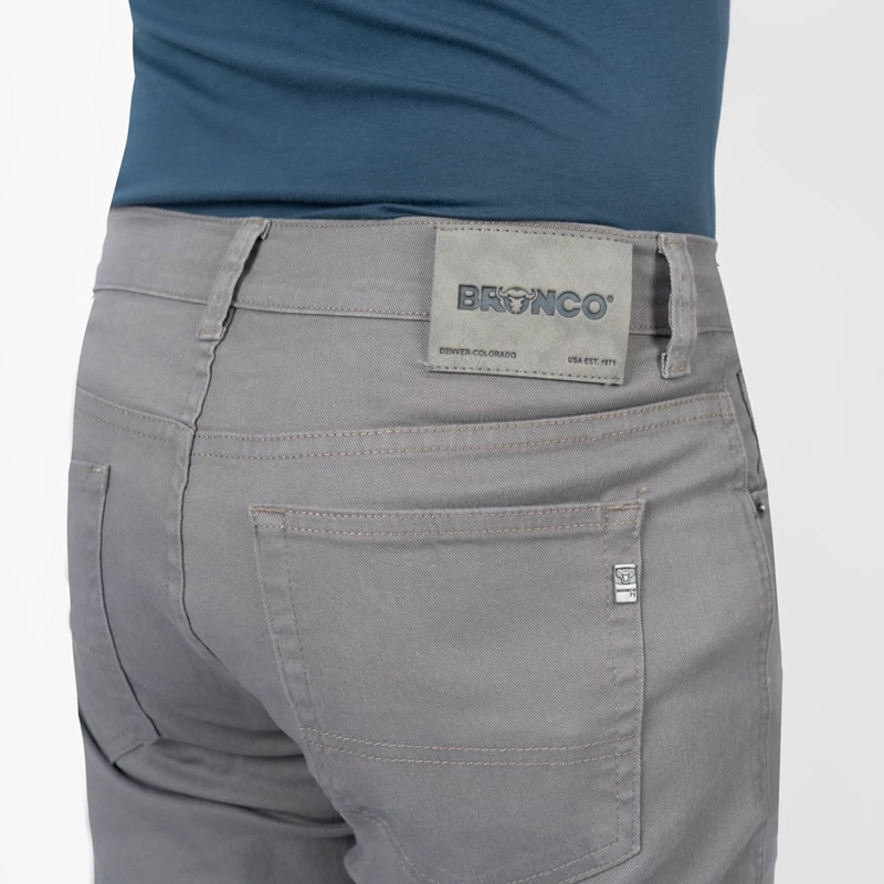 JEAN REGULAR HOMBRE BRONCO GRIS BSC LEGENDARY - 4