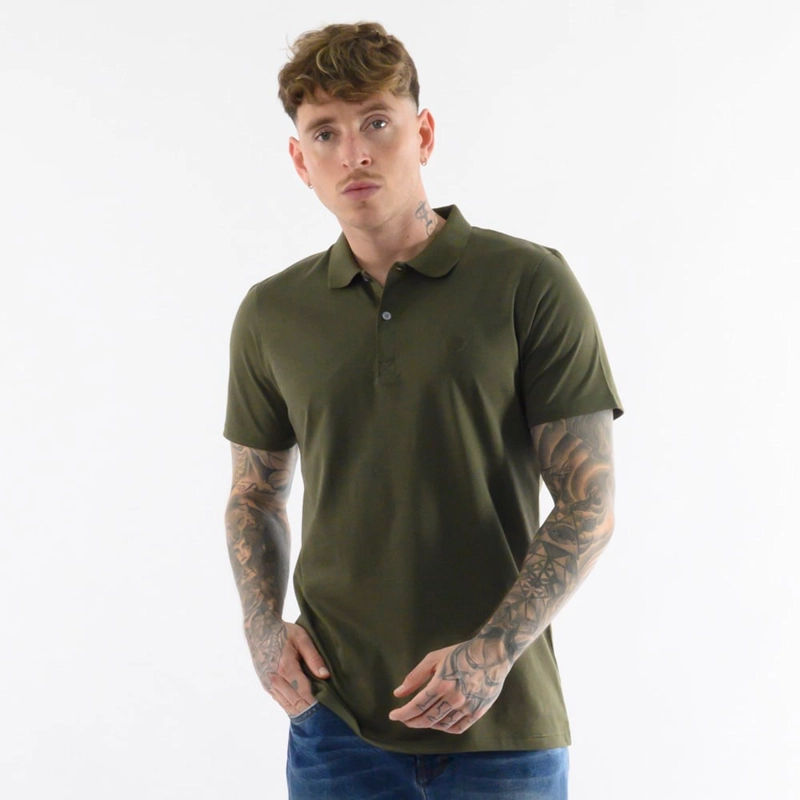 POLO MANGA CORTA ALGODÓN HOMBRE WOALLANCE BASICO H23-24 - 3