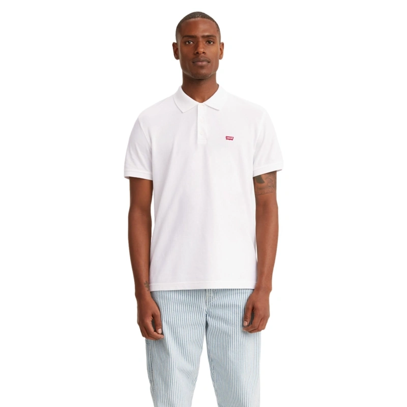POLO MANGA CORTA ALGODÓN HOMBRE LEVI'S BLANCO HM POLO - 1