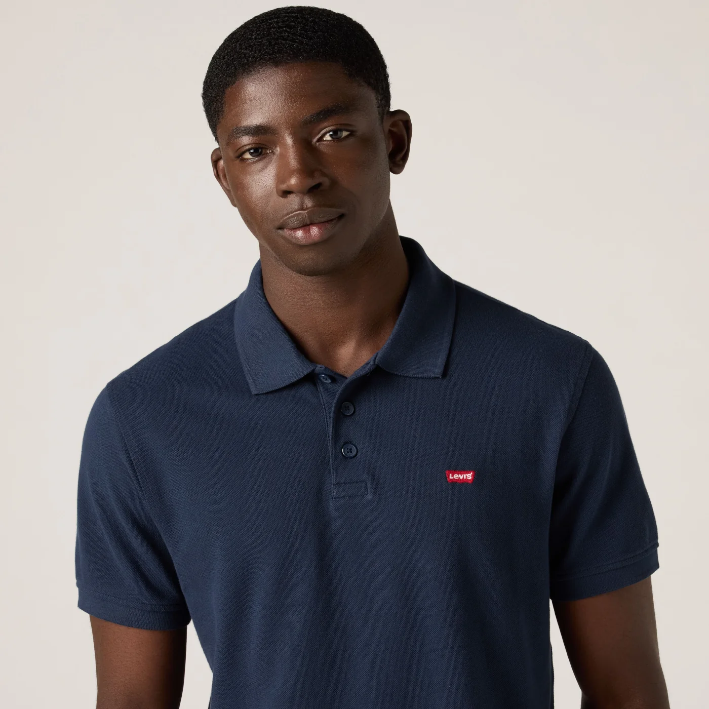 POLO MANGA CORTA ALGODÓN HOMBRE LEVI'S AZUL - 3