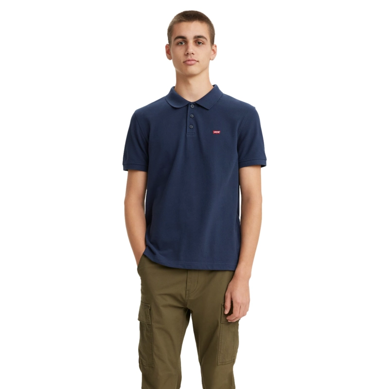 POLO MANGA CORTA ALGODÓN HOMBRE LEVI'S AZUL - 1