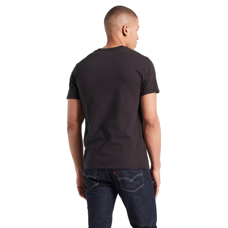 POLO MANGA CORTA ALGODÓN HOMBRE LEVI'S NEGRO SS ORIGINAL HM TEE - 2