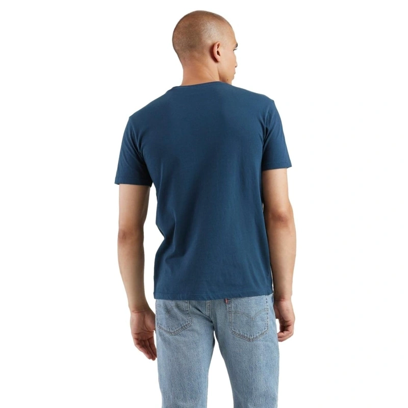 POLO MANGA CORTA ALGODÓN HOMBRE LEVI'S AZUL SS ORIGINAL HM TEE - 2