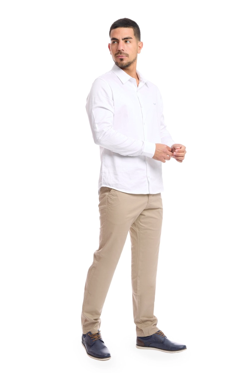 PANTALÓN CASUAL ALGODÓN HOMBRE METAL JEANS FRANK - 2