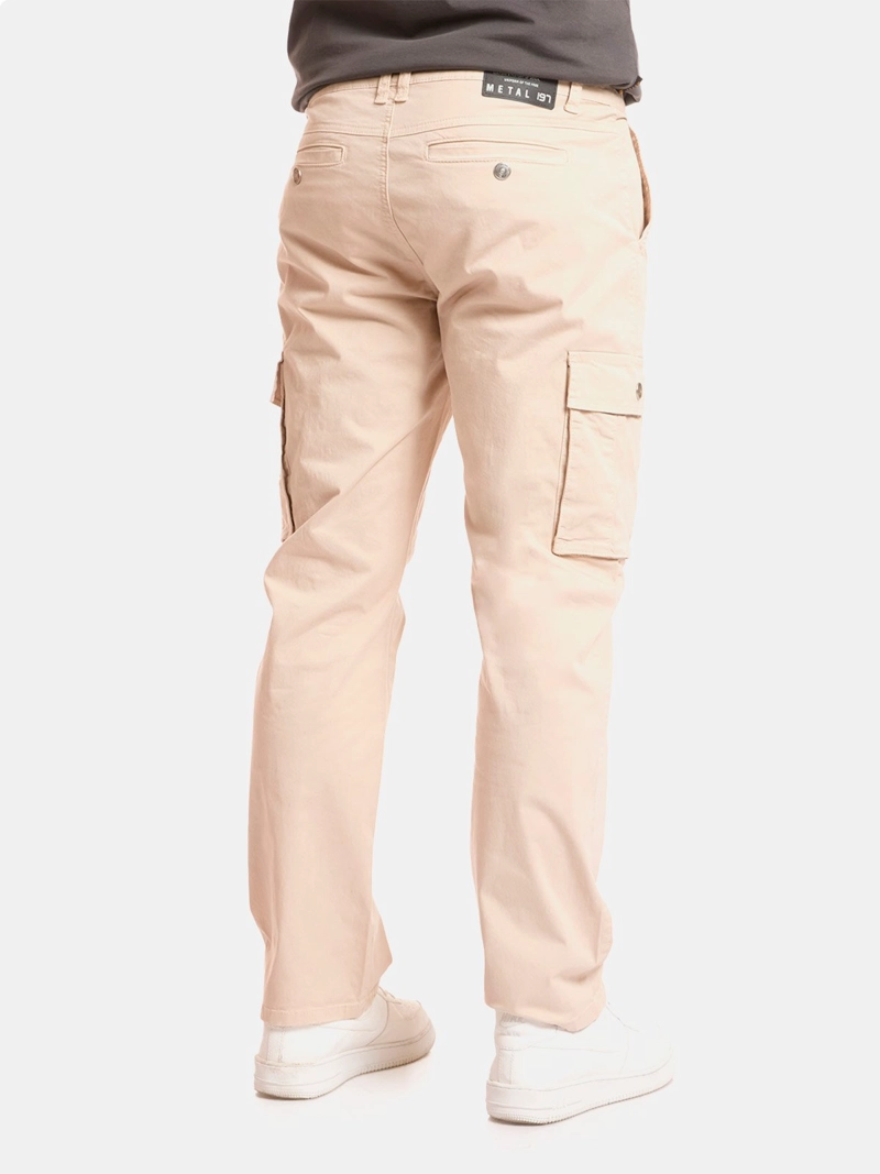 PANTALÓN ALGODÓN CARGO HOMBRE METAL JEANS ALESSIO - 2