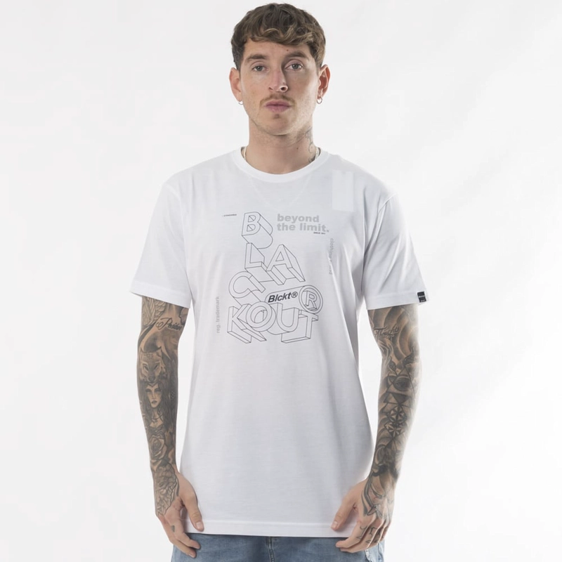 POLO MANGA CORTA ALGODÓN HOMBRE BLACKOUT BÁSICO - 1