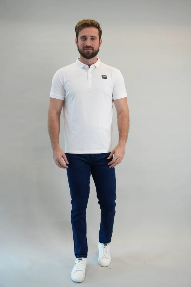 POLO MANGA CORTA ALGODÓN HOMBRE HUMMER H242002-34 HMR - 1