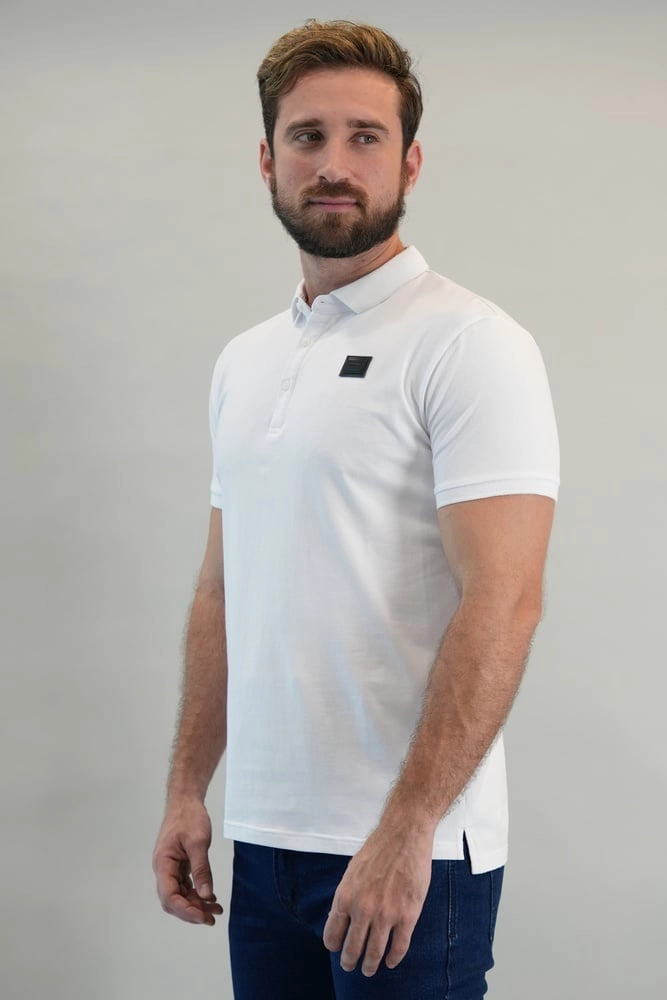 POLO MANGA CORTA ALGODÓN HOMBRE HUMMER H242002-34 HMR - 3