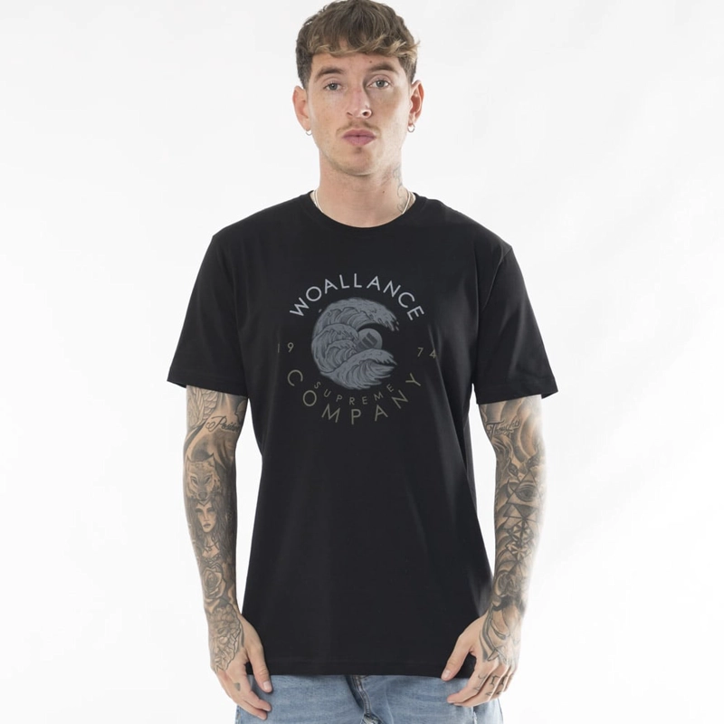 POLO MANGA CORTA ALGODÓN HOMBRE WOALLANCE CLASICO 029 H24 - 1