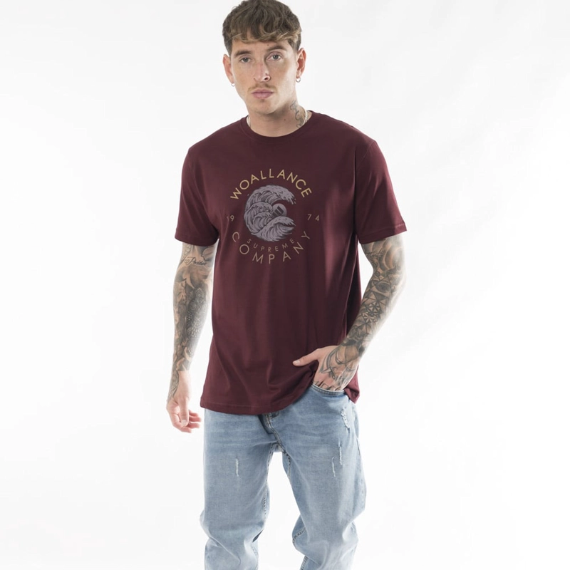 POLO MANGA CORTA ALGODÓN HOMBRE WOALLANCE CLASICO 029 H24 - 2