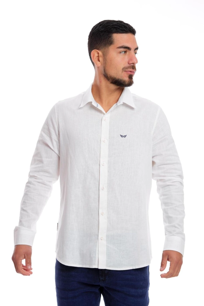 CAMISA MANGA LARGA HOMBRE METAL JEANS ROMA - 1