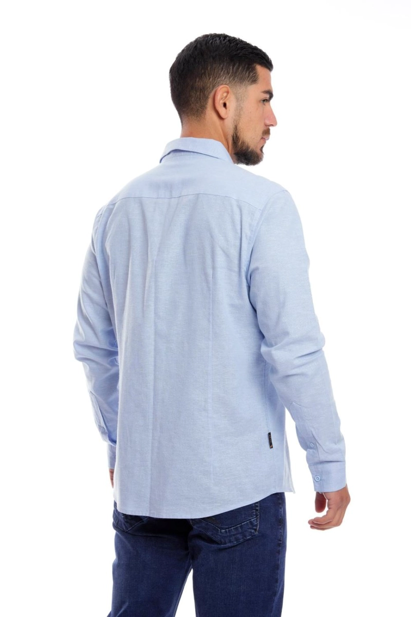 CAMISA MANGA LARGA HOMBRE METAL JEANS ROMA - 3