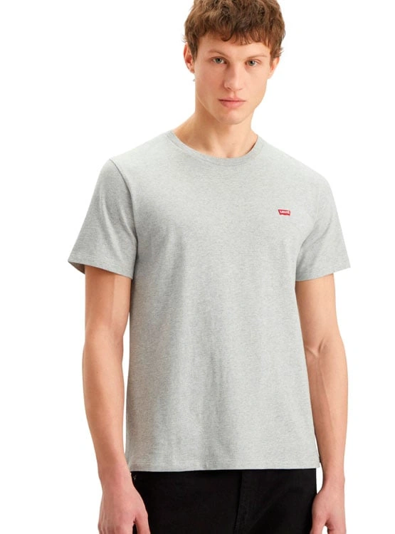 POLO MANGA CORTA ALGODÓN HOMBRE LEVI'S GRIS SS ORIGINAL HM TEE - 2