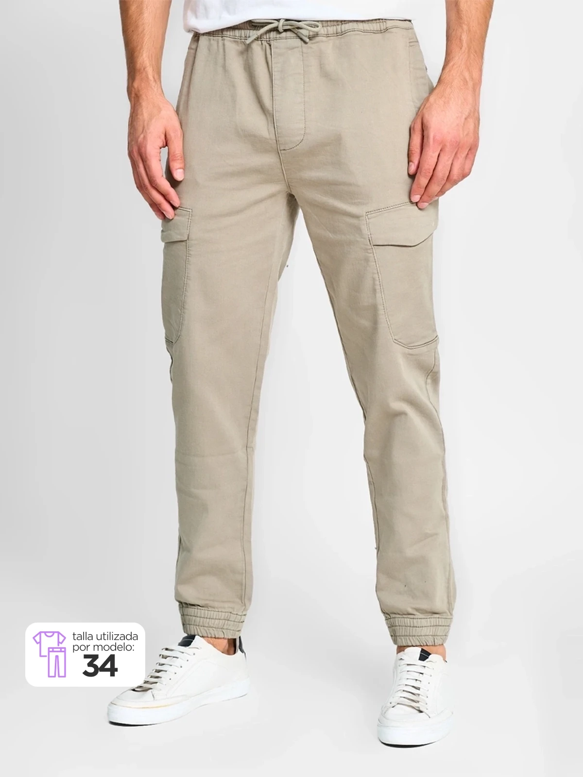 PANTALÓN HOMBRE INDEX ALGODÓN CARGO - 1