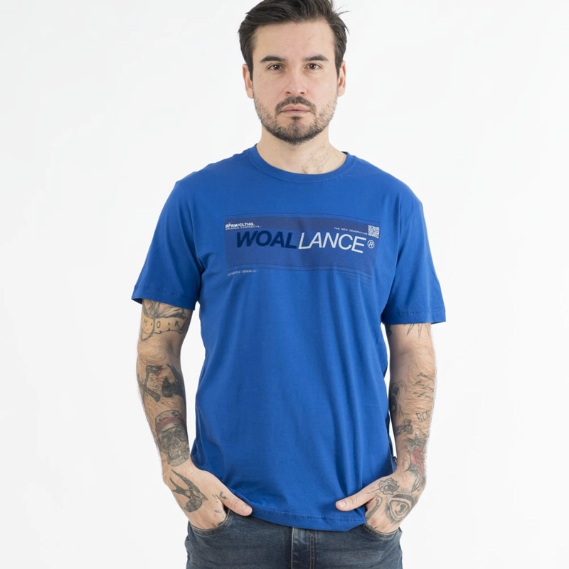 POLO MANGA CORTA ALGODÓN HOMBRE WOALLANCE CLÁSICO 052 H24 - 1