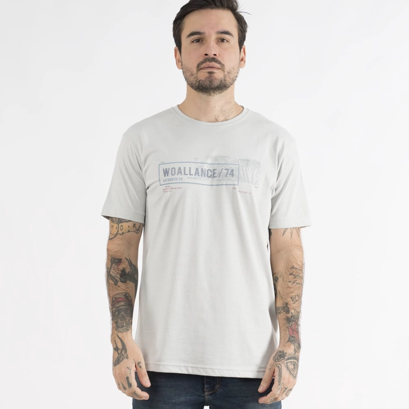 POLO MANGA CORTA ALGODÓN HOMBRE WOALLANCE CLÁSICO 057 H24 - 1