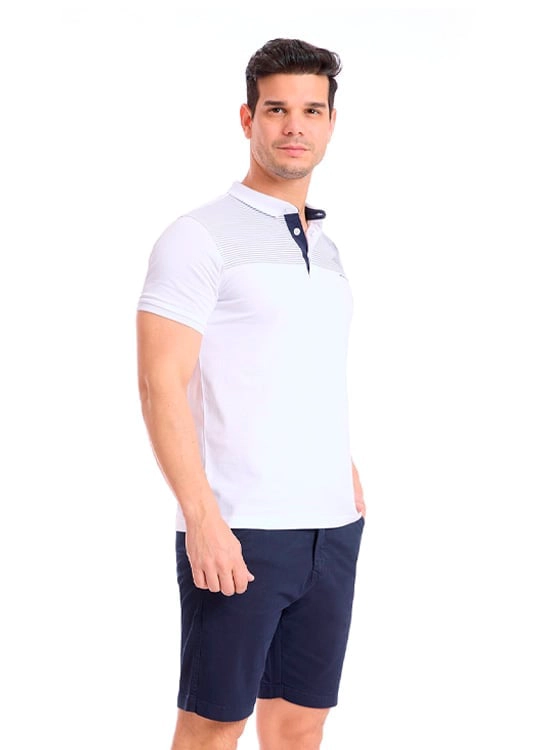 POLO MANGA CORTA ALGODÓN HOMBRE METAL JEANS DANIEL - 2