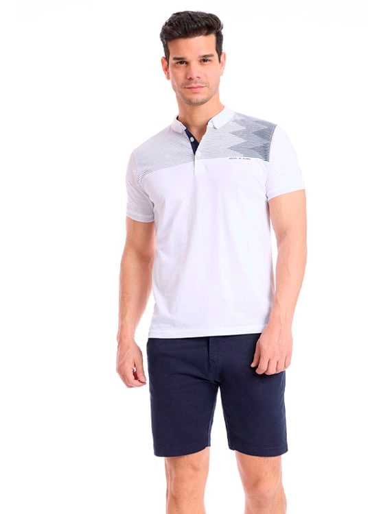 POLO MANGA CORTA ALGODÓN HOMBRE METAL JEANS DANIEL - 3