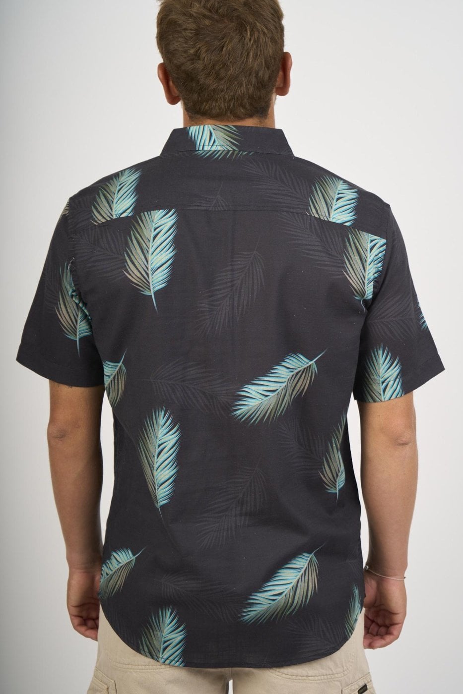 CAMISA MANGA CORTA ALGODÓN HOMBRE DUNKELVOLK TROPICAL - 4